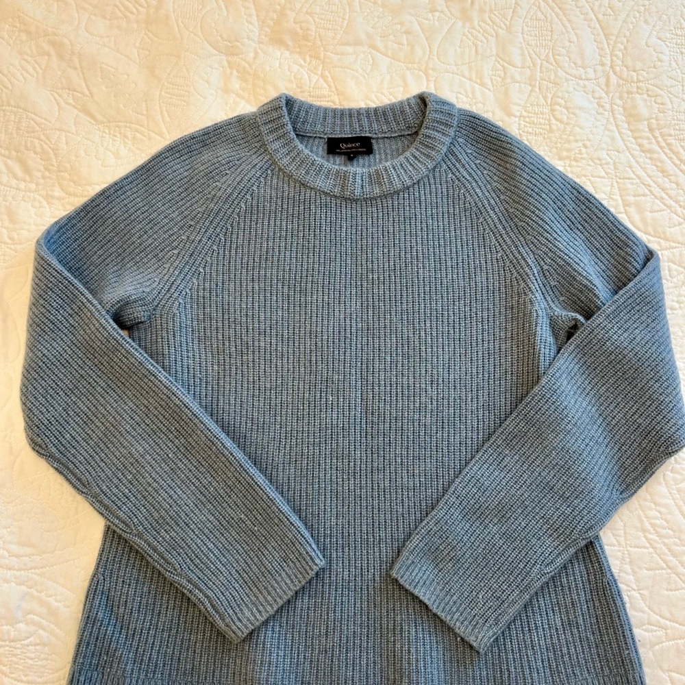 Cashmere Ribbed Sweater
